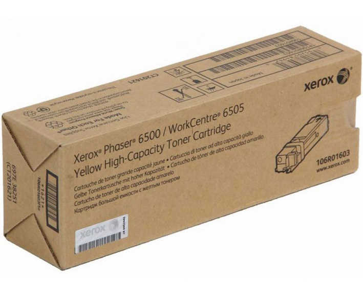 Xerox 6500 (106R01603) Sarı Orjinal Toner 