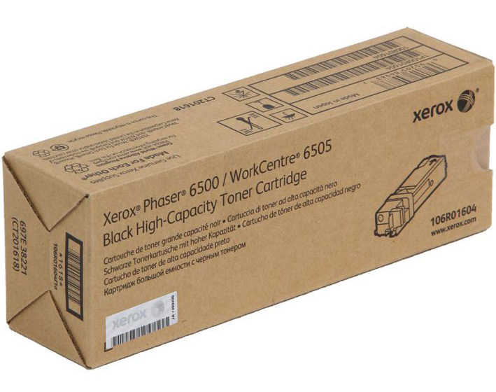 Xerox 6500 (106R01604) Siyah Orjinal Toner 