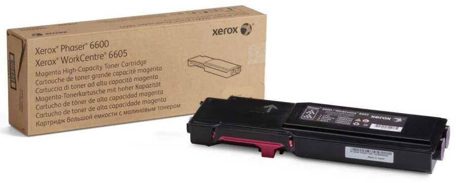 Xerox 6600 - (106R02234) Kırmızı Orjinal Toner Yüksek Kapasiteli