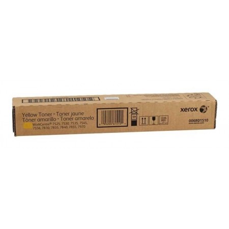 Xerox 7525 (006R01518) Sarı Orjinal Toner Xerox 7525 (006R01518) Sarı Orjinal Toner