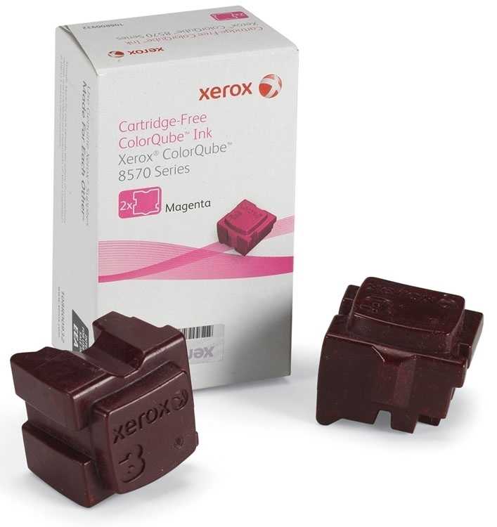 Xerox ColorQube 8570 - (108R00937) Kırmızı Orjinal Katı Mürekkep 2Li
