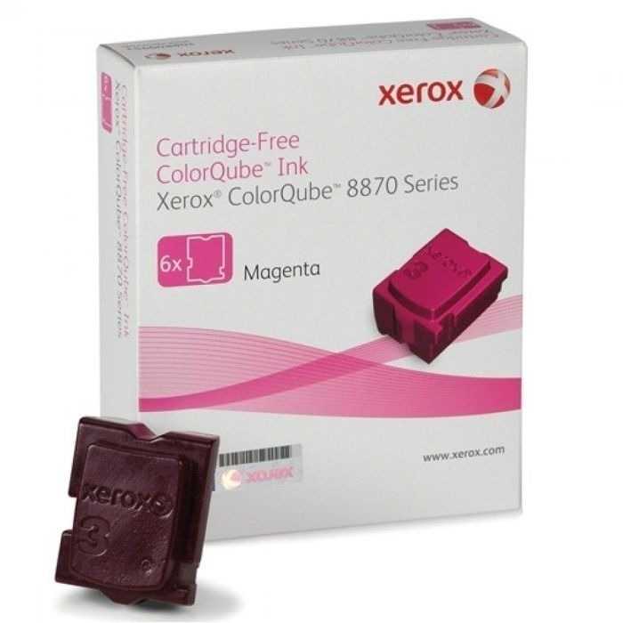 Xerox ColorQube 8870 - (108R00959) Kırmızı Orjinal Katı Mürekkep 6Lı
