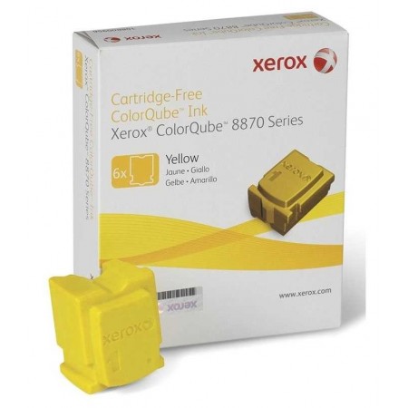 Xerox ColorQube 8870 - (108R00960) Sarı Orjinal Katı Mürekkep 6Lı Xerox ColorQube 8870 - (108R00960) Sarı Orjinal Katı Mürekkep 6Lı