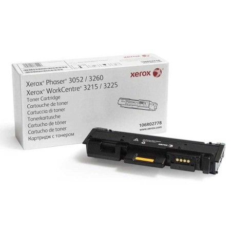 Xerox Phaser 3052-3260-WC 3215-3225 (106R02778) Siyah Orjinal Toner Xerox Phaser 3052-3260-WC 3215-3225 (106R02778) Siyah Orjinal Toner