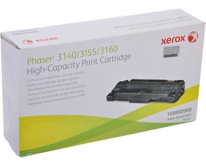 Xerox Phaser 3140 (108R00909) Siyah Orjinal Toner Yüksek Kapasiteli