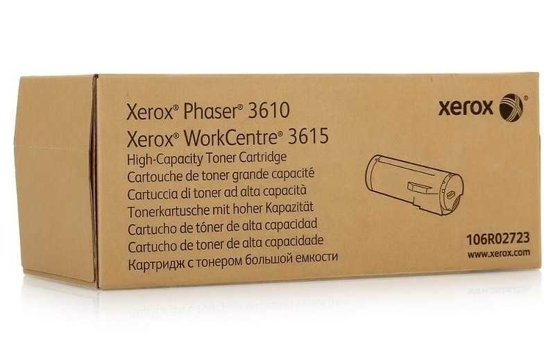 Xerox Phaser 3610-WC 3615 Orjinal Toner Yüksek Kapasiteli