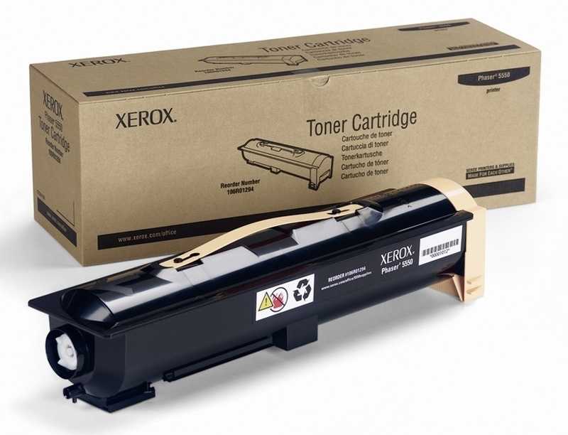 Xerox Phaser 5550 Siyah Orjinal Toner