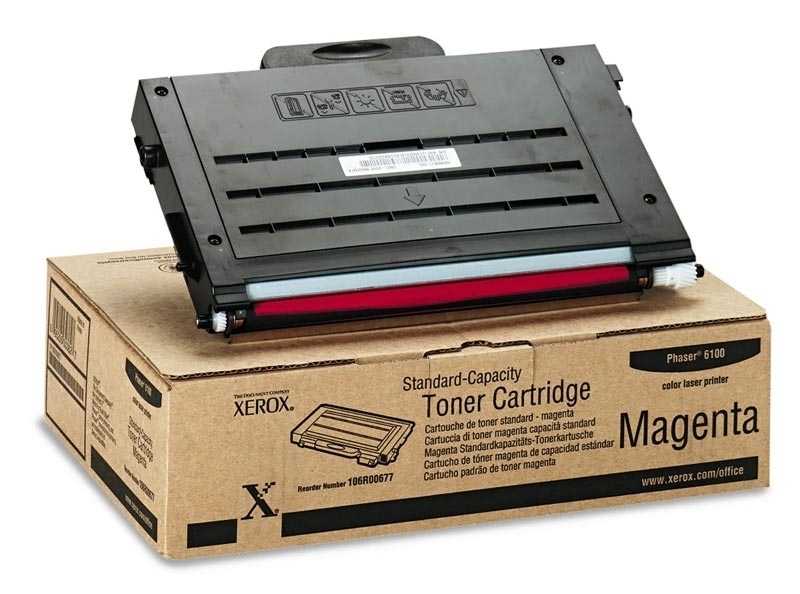 Xerox Phaser 6100 Kırmızı Orjinal Toner
