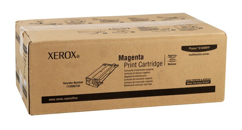 Xerox Phaser 6100HC Orjinal Kırmızı Toner
