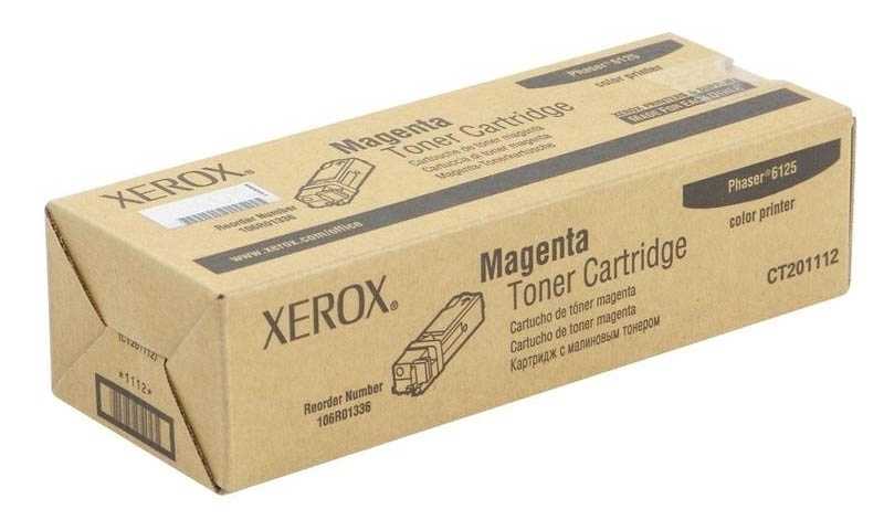 Xerox Phaser 6125 Kırmızı Orjinal Toner