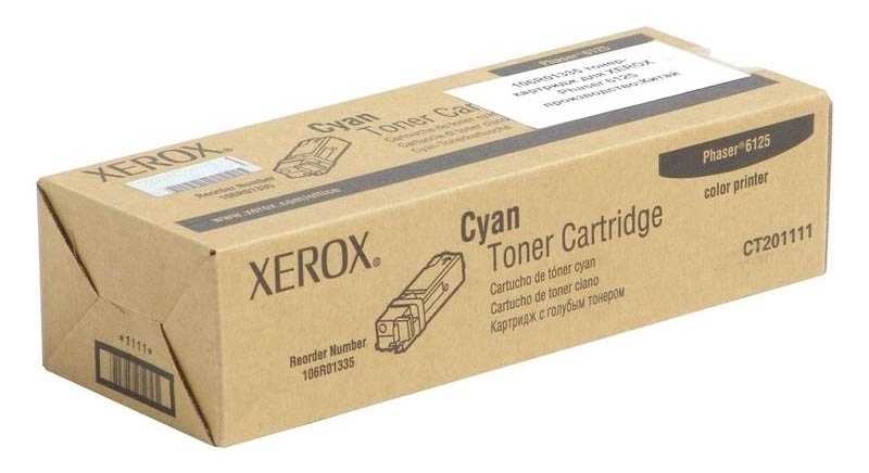 Xerox Phaser 6125 Mavi Orjinal Toner