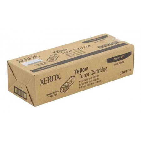 Xerox Phaser 6125 Sarı Orjinal Toner Xerox Phaser 6125 Sarı Orjinal Toner