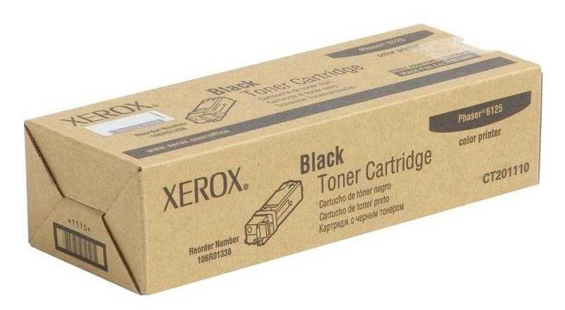 Xerox Phaser 6125 Siyah Orjinal Toner