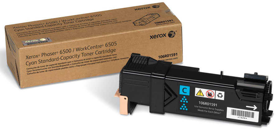 Xerox Phaser 6500 - (106R01598) Mavi Orjinal Toner