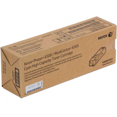 Xerox Phaser 6500 - (106R01601) Mavi Orjinal Toner Yüksek Kapasiteli Xerox Phaser 6500 - (106R01601) Mavi Orjinal Toner Yüksek Kapasiteli
