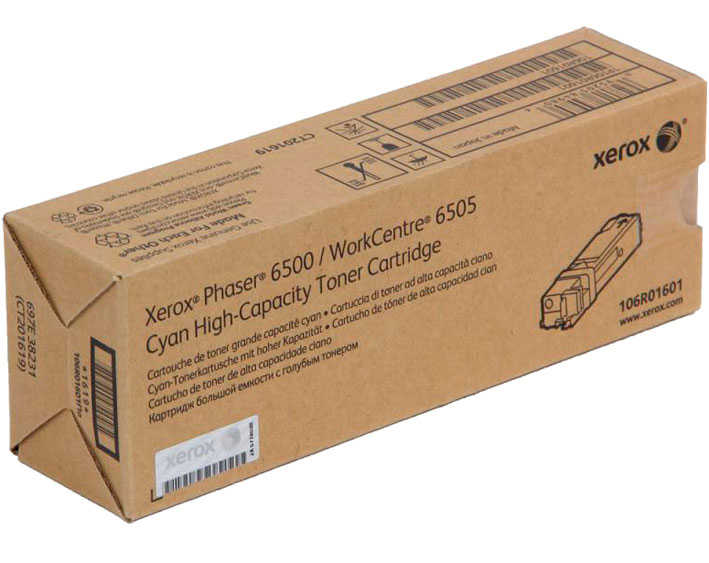 Xerox Phaser 6500 - (106R01601) Mavi Orjinal Toner Yüksek Kapasiteli