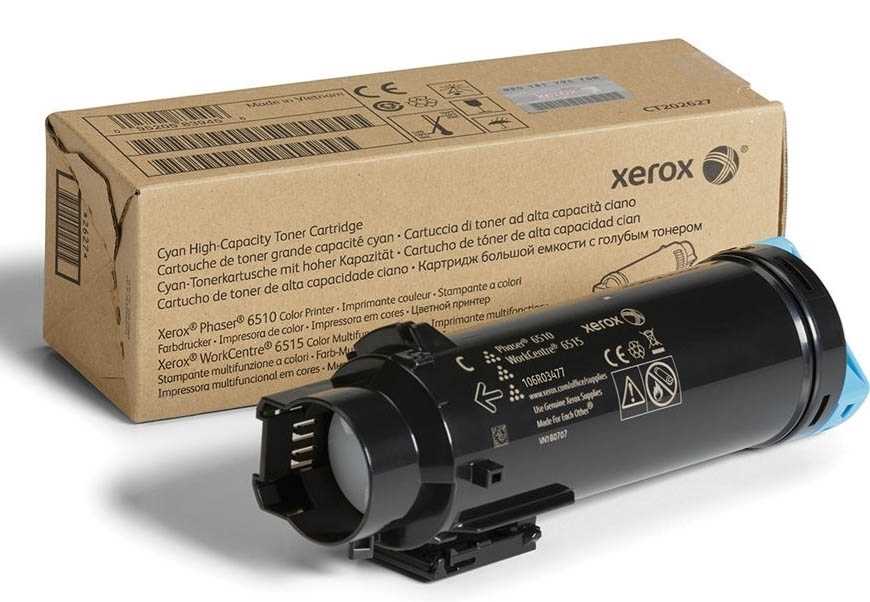 Xerox Phaser 6510 - (106R03485) Mavi Orjinal Toner Yüksek Kapasiteli
