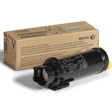 Xerox Phaser 6510 - (106R03487) Sarı Orjinal Toner Yüksek Kapasiteli Xerox Phaser 6510 - (106R03487) Sarı Orjinal Toner Yüksek Kapasiteli