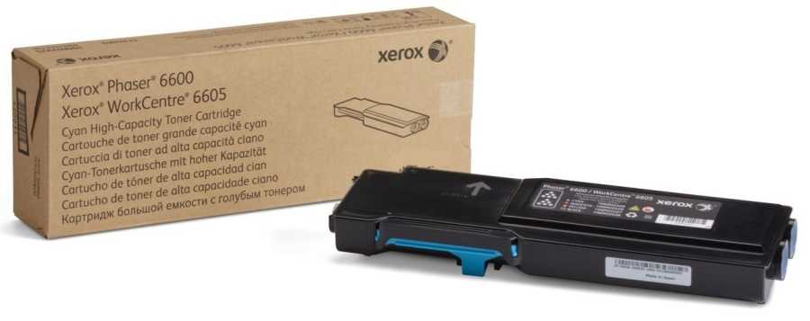 Xerox Phaser 6600 - (106R02233) Mavi Orjinal Toner Yüksek Kapasiteli