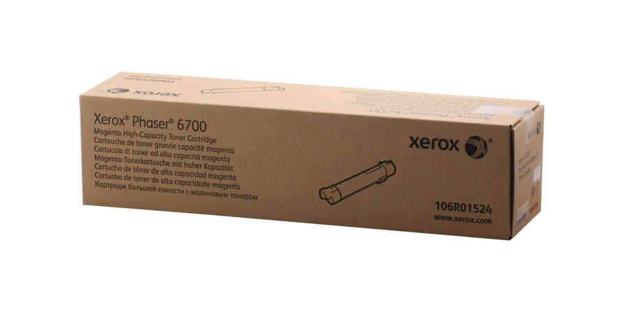 Xerox Phaser 6700 - (106R01524) Kırmızı Orjinal Toner Yüksek Kapasiteli