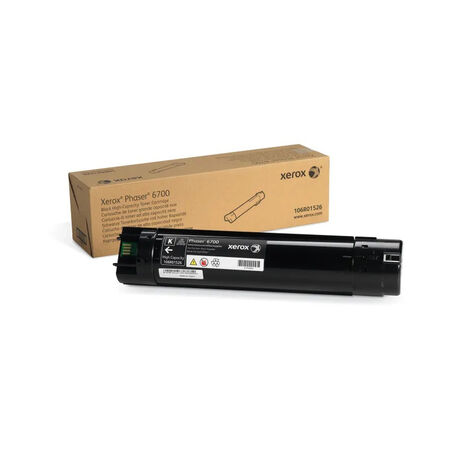 Xerox Phaser 6700 - (106R01526) Siyah Orjinal Toner Yüksek Kapasiteli