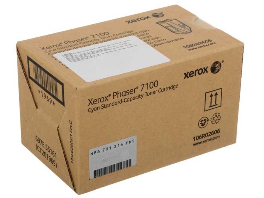 Xerox Phaser 7100 - (106R02606) Mavi Orjinal Toner