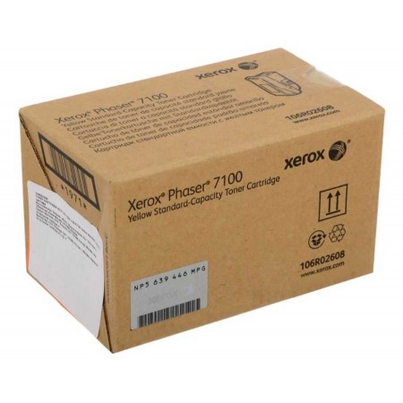Xerox Phaser 7100 - (106R02608) Sarı Orjinal Toner Xerox Phaser 7100 - (106R02608) Sarı Orjinal Toner