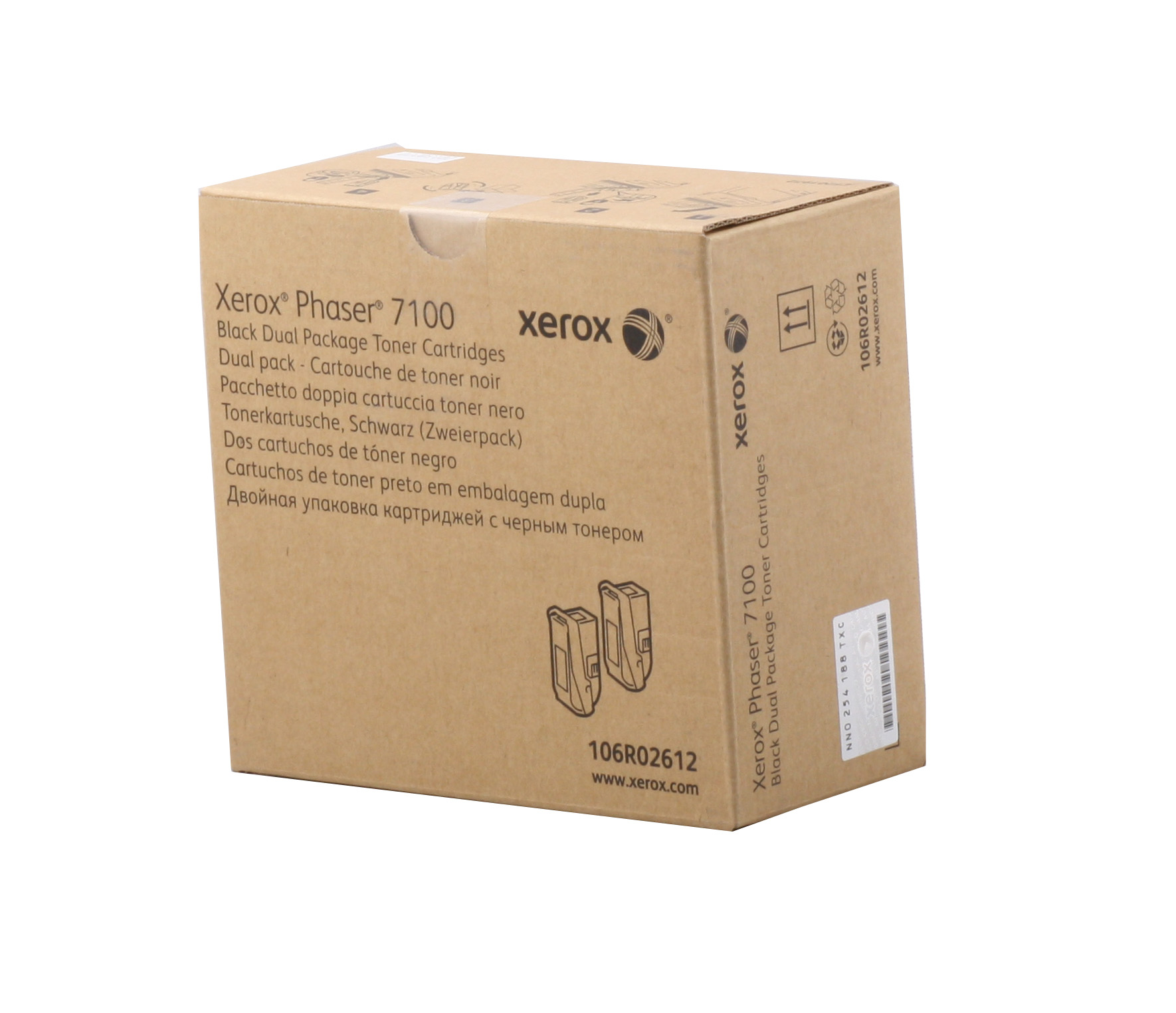 Xerox Phaser 7100 - (106R02612) Kutusu Hasarlı Siyah Orjinal Toner Tekli Ürün 