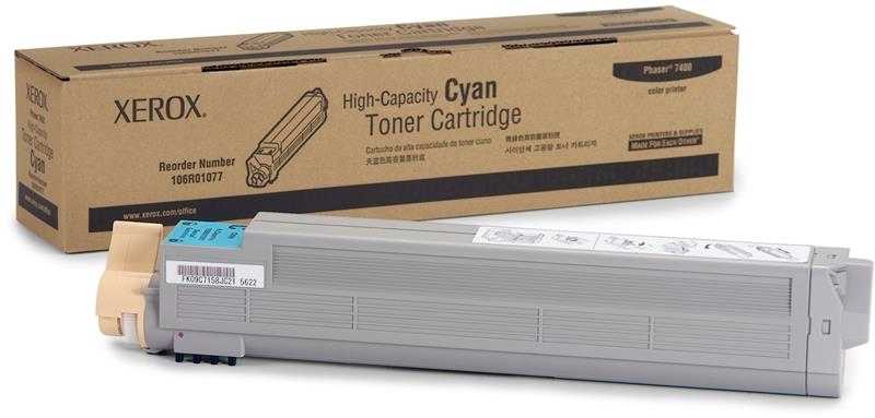 Xerox Phaser 7400 - (106R01077) Mavi Orjinal Toner Yüksek Kapasiteli