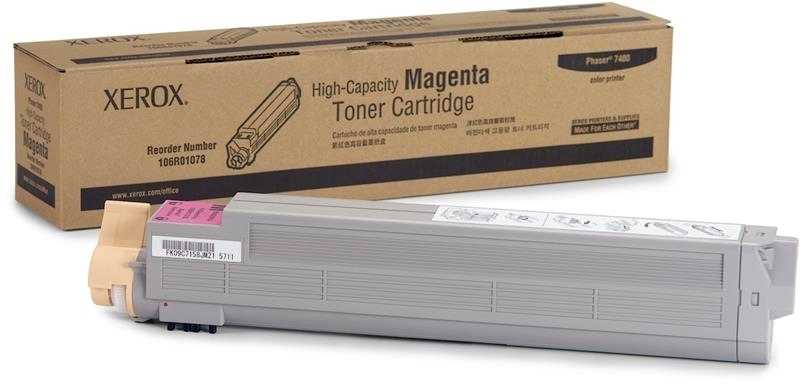 Xerox Phaser 7400 - (106R01078) Kırmızı Orjinal Toner Yüksek Kapasiteli