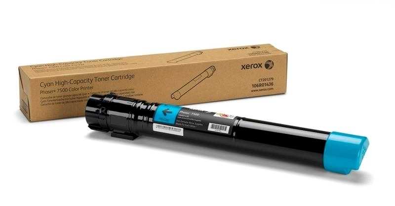 Xerox Phaser 7500 - (106R01443) Mavi Orjinal Toner Yüksek Kapasiteli