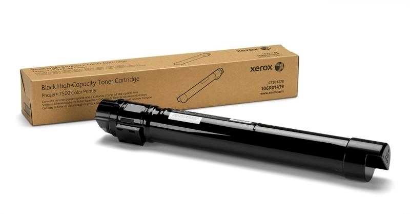 Xerox Phaser 7500 - (106R01446) Siyah Orjinal Toner Yüksek Kapasiteli