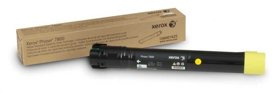 Xerox Phaser 7800 - (106R01625) Sarı Orjinal Toner