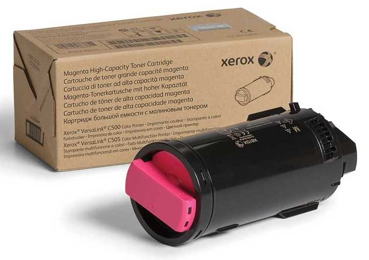 Xerox Versalink C500 - (106R03882) Kırmızı Orjinal Toner Yüksek Kapasiteli