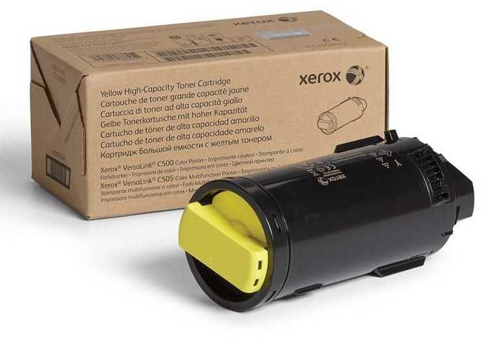 Xerox Versalink C500 - (106R03883) Sarı Orjinal Toner Yüksek Kapasiteli