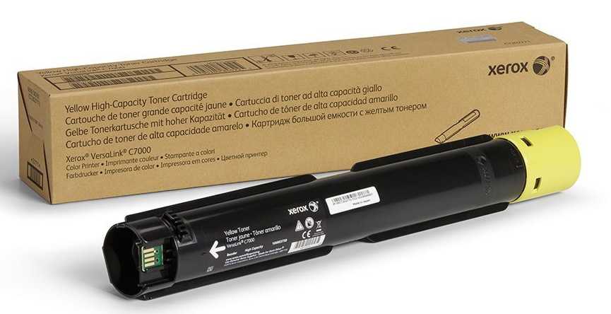 Xerox Versalink C7000 - (106R03766) Sarı Orjinal Toner Yüksek Kapasiteli