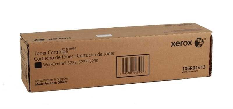 Xerox Workcentre 5222 - (106R01413) Siyah Orjinal Fotokopi Toneri
